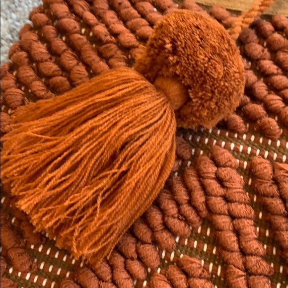 💕HP💕Boho orange tote bag - Picture 7 of 12